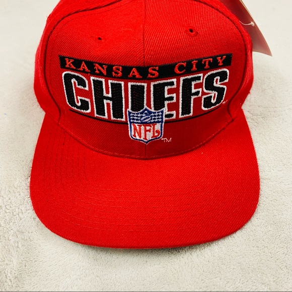 NWT Vintage NFL Kansas City Chiefs SnapBack Hat - Picture 2 of 10